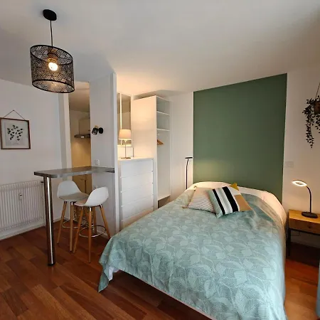 Apartment T1 Bis Renove Et Parking