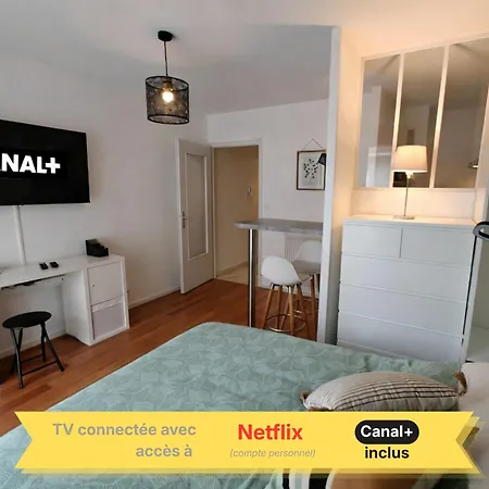 T1 Bis Renove Et Parking Apartamento Grenoble